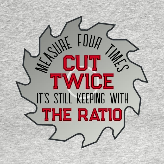 Funny Handyman Cut Twice by DigiDreams